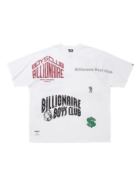 Garment Dye Scrap T-Shirt - White