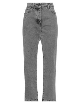 MSGM Jeanshose Damen Grau 34 Damen