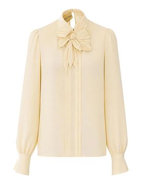Camicia bianca ricamata