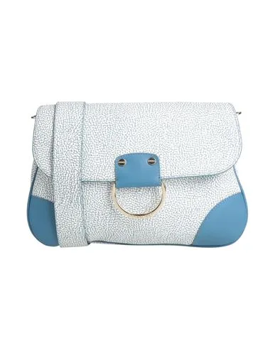 Umhängetasche Damen Hellblau -- Damen - Borbonese - FashionsVida