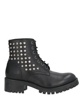 Botines de caña alta Mujer Negro 37 Mujer
