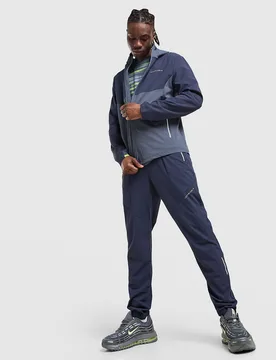 Mens Pantaloni della Tuta Garnet - Blu, blu blu Uomo taglia XS - Technicals - FashionsVida