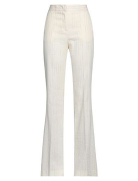 Pantalones Mujer Marfil 40 Mujer