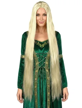 Extralange Damen-Perücke blond - female - KARNEVAL-MEGASTORE - FashionsVida