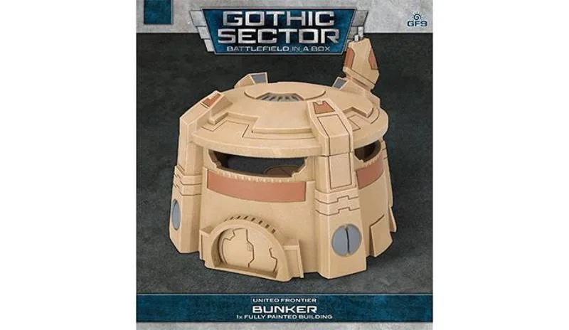 Battlefield in a Box - Gothic Sector: United Frontier Bunker (x1) - Gale Force Nine - FashionsVida