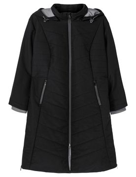 SHEEGO Abrigo de invierno negro