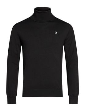 Rollkragenpullover Herren Schwarz S,XXL Herren