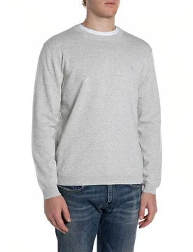 Pull Uk4851.000.g22578 Vintage Grey M - Replay - FashionsVida
