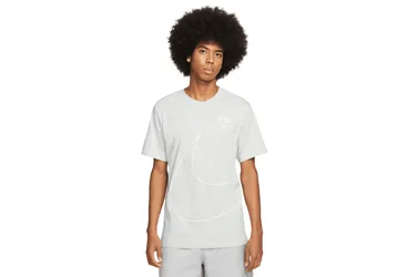 Big Swoosh 2 T-Shirt - T-Shirt-kurzarm - grau - Herren - Size: XXL