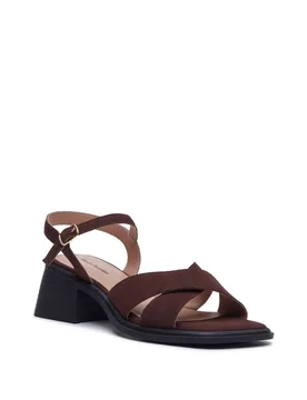 Women's Zuri Heel in Chocolate Size: 6 - Chocolate - Size: 6 - Hush puppies - FashionsVida
