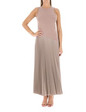 Dixie Abito plissettato BEIGE S