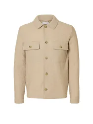 Overshirt SLHNEALY crema XL