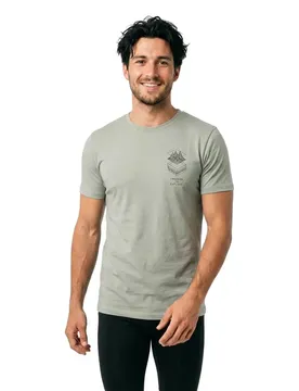 Maglietta A Maniche Corte Defined Dri Spray Grey M