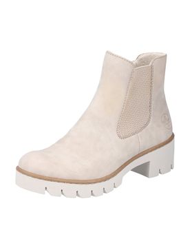 Rieker Botas Chelsea crema
