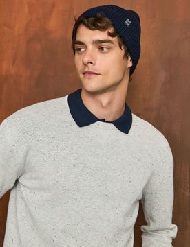 Sinsay - Beanie - blu scuro