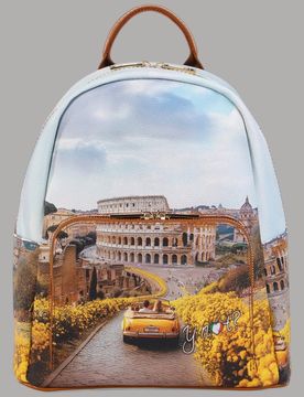 Zaino Donna Yesbag Medio Stampa Città Pratico e Versatile