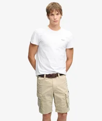 Superdry Herren Core Cargo Shorts mit Lockerer Passform Beige - Größe: 30
