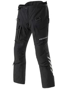 Pantaloni Moto Tessuto SCOUT 4 WP Nero taglia 60 - Clover - FashionsVida