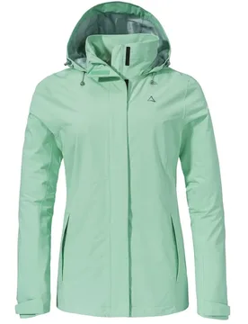 Gmund Damen Funktionsjacke, grün 38 - Schöffel - FashionsVida