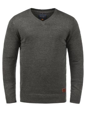 BLEND Jersey 'Lasse' gris