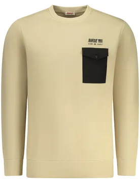 Herren Sweatshirt Beige RFF410_BESABBIA
