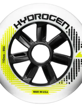Roues De Patins Hydrogen 8 Unités White 110 mm/85A unisex