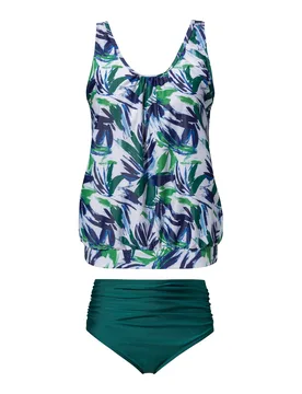 Oversize-Tankini „Erika“ L gruen - wedolina - FashionsVida