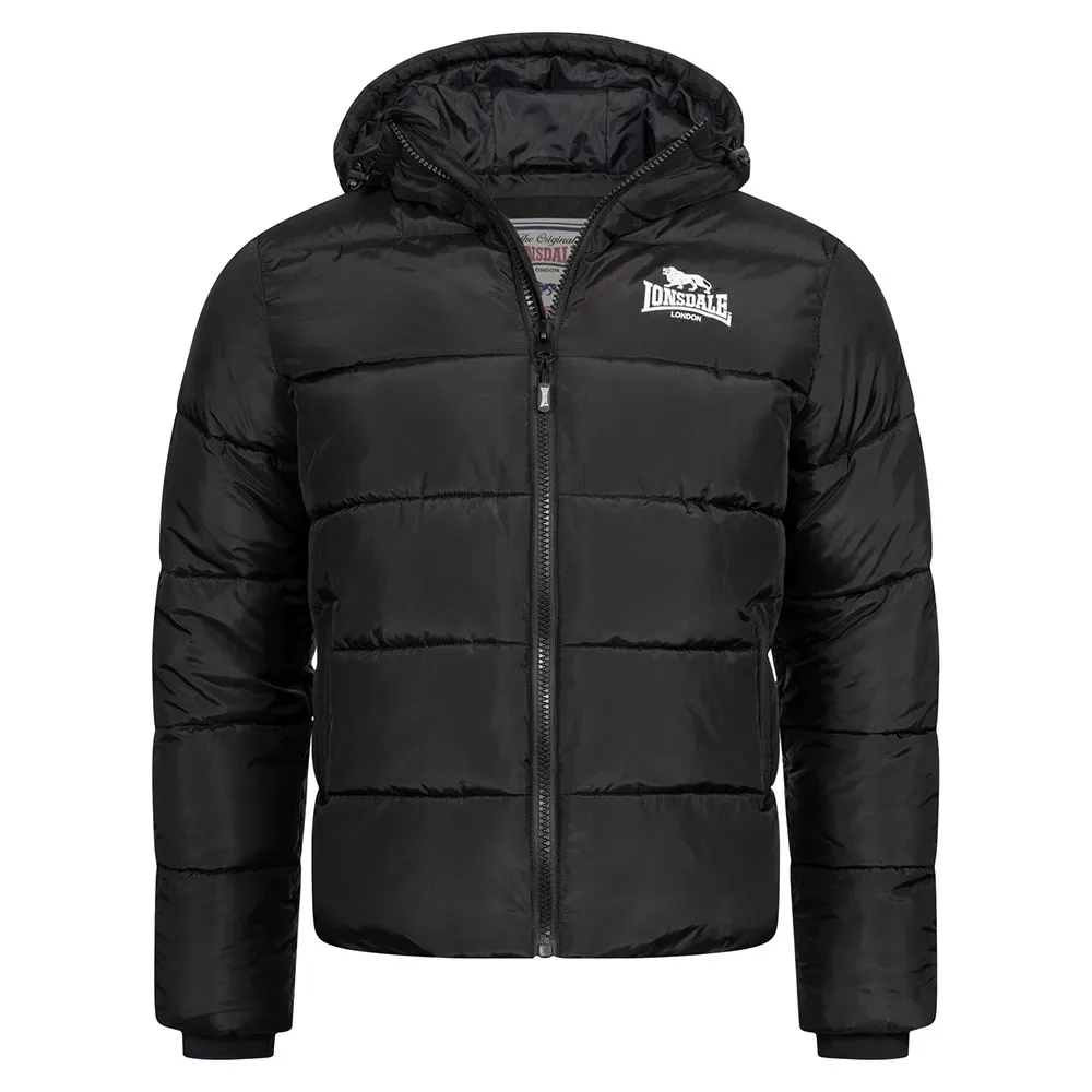 Veste Trover Black / White 3XL - Lonsdale - FashionsVida