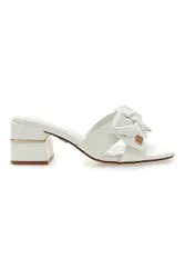 Ciabatte Bianche Con Fiocco 851025 37