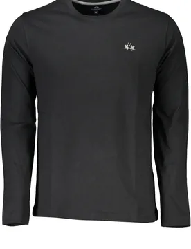 Herren LANGARM-T-Shirt Schwarz XMR012JS385_NE09999