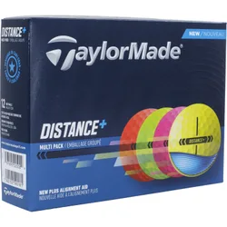 Golfbälle Distance Plus 2025 - 12er Pack, bunt