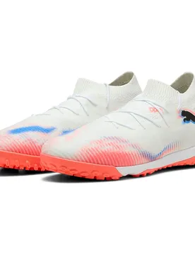 Chaussures De Football Future 8 Match Tf White / Black / Glowing Red EU 44 1/2