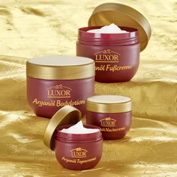 Arganöl Tages- & Nachtcreme, 2er-Set Luxor