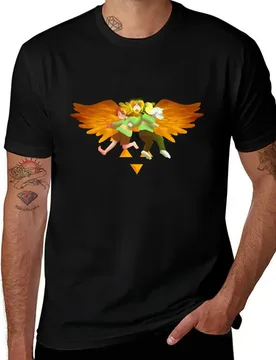 Chara and Asriel Dreemurr, Deltarune T-Shirt Stretch Fabric Comfort T-Shirt - Aliexpress - FashionsVida