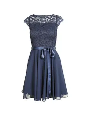 SWING Cocktailkleid blau 36 damen