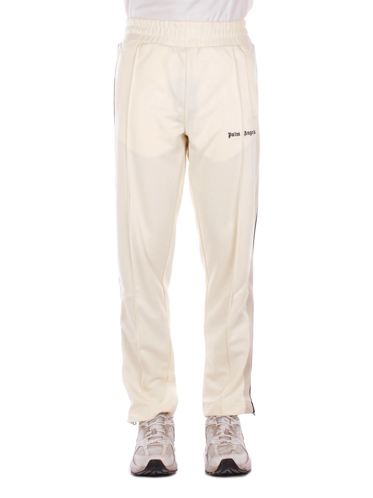 Palm Angels Pantaloni Ivory - Palm Angels - FashionsVida