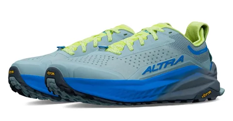 Mens Olympus 6 Trail Trainers In Grey Nylon - Size Eu 42
