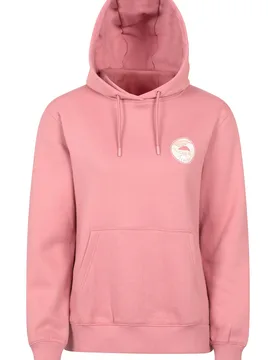 Printed Landscape Womens Regular Fit Hoodie - Pink - Pink - Size: 8 - Mountain Warehouse - FashionsVida