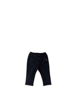 Pantalone vita elasticizzata BLU NOTTE 076/12M