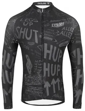 Maglia A Maniche Lunghe Allez Allez Black