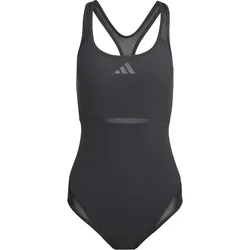 Lanelux Y-Back Mesh Swimsuit Damen Badeanzug, schwarz 38