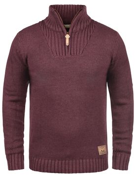 Solid Jersey 'Petro' rojo vino