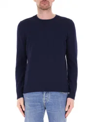 Maglione lana vergine BLU NOTTE 52
