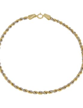 Bracciale Donna Oro Giallo Bianco GL101156