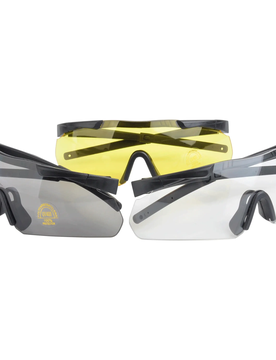 Schutzbrille S01 - Smoke Grey Smoke Grey adult