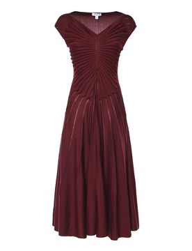 Alaïa Vestito midi in lana vergine