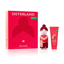 Benetton Estuche Red Rose
