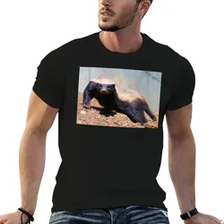 Honey Badger Stance T-Shirt Big and Tall Loose Fit T-Shirt