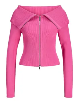 Cardigan Edith Tight Zipper Knit Jjxx Fiji Flower XS