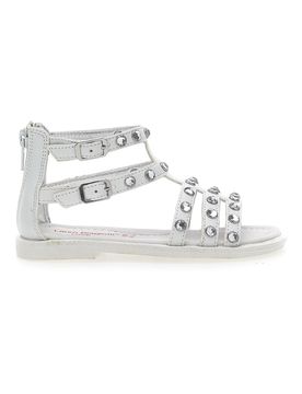Sandali 14868 Bianche con Strass 27